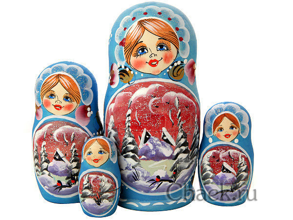 Матрешка "Зима", арт. 79