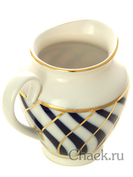 Сливочник форма Весенняя рисунок Тодес Императорский фарфоровый завод