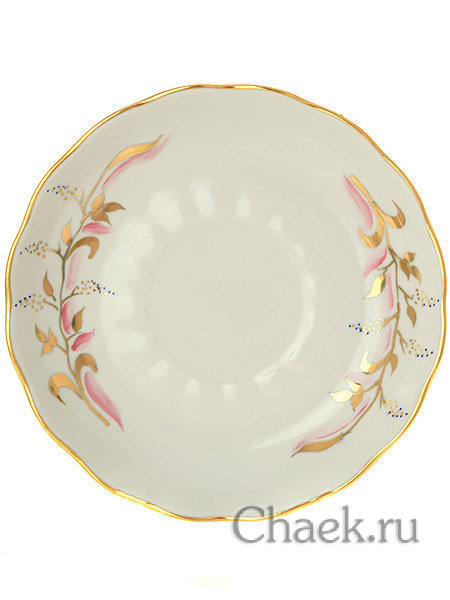 Чайный сервиз Элегия Золотистый 6/14 Добрушский фарфоровый завод