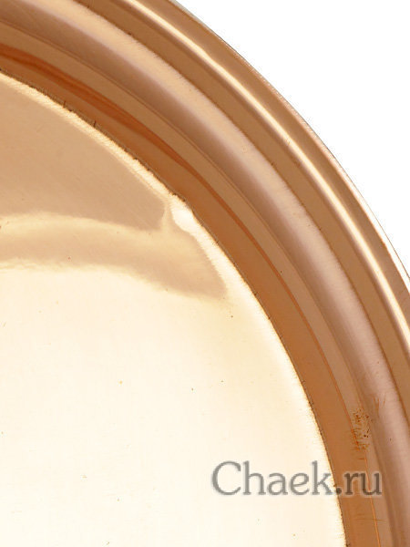 Поднос для самовара "Гитара" медный современный