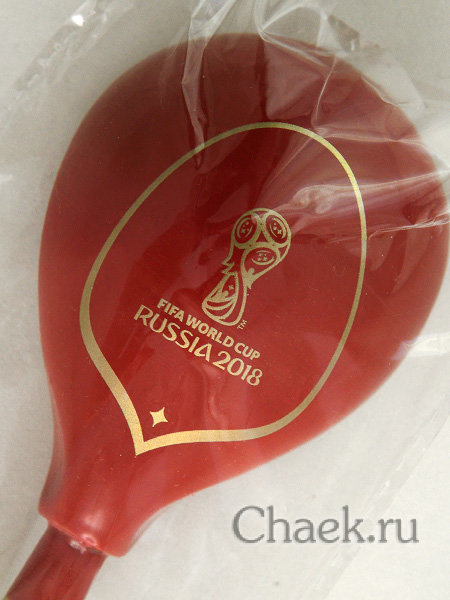 Сувенирная ложка "FIFA" Хохлома