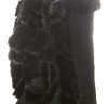 Женские черные валенки на завязках и формованной подошве, 212Ш-012