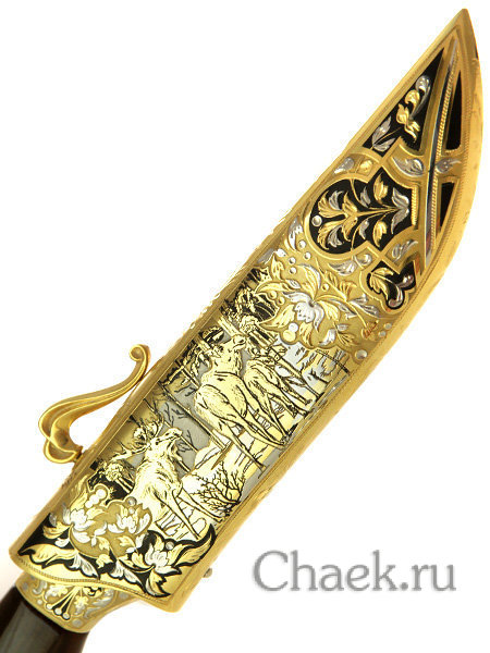 Нож "Егерь (Лоси)" Златоуст