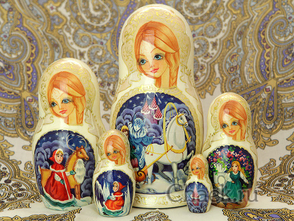 Матрешка "Золотая Русь", арт. 560