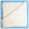 Оренбургский пуховый платок белый, арт. П2-130-01