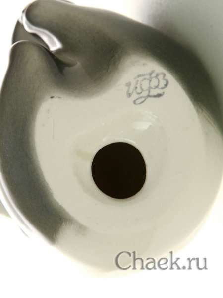 Скульптура медведь бамбуковый, Императорский фарфоровый завод