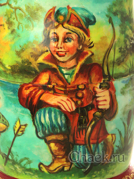 Матрешка "Царевна-лягушка", серия "Сказки люкс", масло, арт. 578