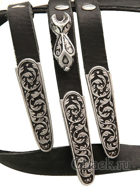 Пояс кавказский наборный с чернением