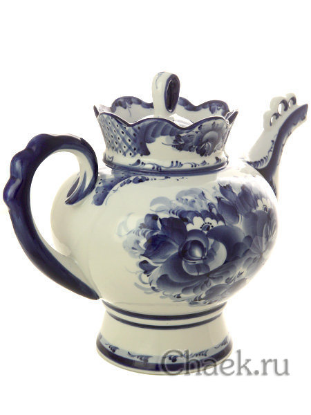 Чайник доливной Гжель "Подарочный"