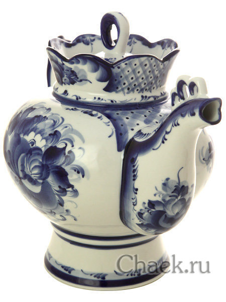 Чайник доливной Гжель "Подарочный"