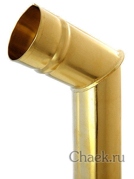 Труба желтая (латунная) для самовара