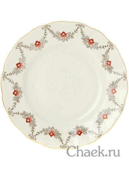 Сервиз чайный форма Тюльпан рисунок Гирлянды 6/22 ИФЗ