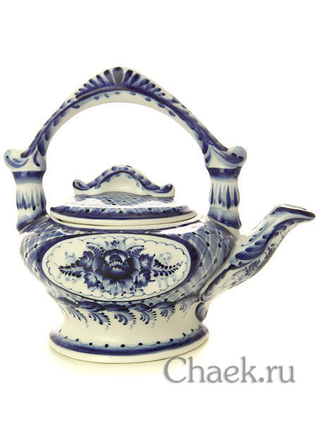Чайник заварочный Гжель "Январь"