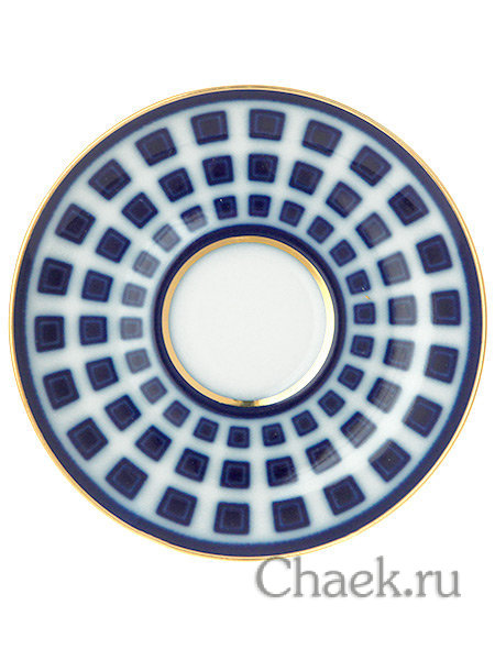 Чайный сервиз Банкетная Мосты Санкт-Петербурга 2 6/20 Императорский фарфоровый завод