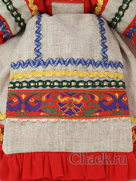 Баба-грелка на чайник "Маня в сером"