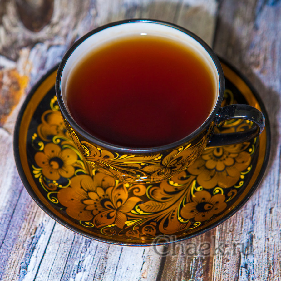 Чайная пара "Хохлома. Кудрина царская"