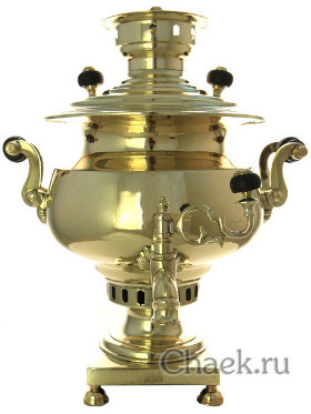 Дровяной самовар 5 литров форма репа фабрика Воронцова, арт. 433752