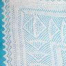 Оренбургский пуховый платок экрю, арт. П2-100-02