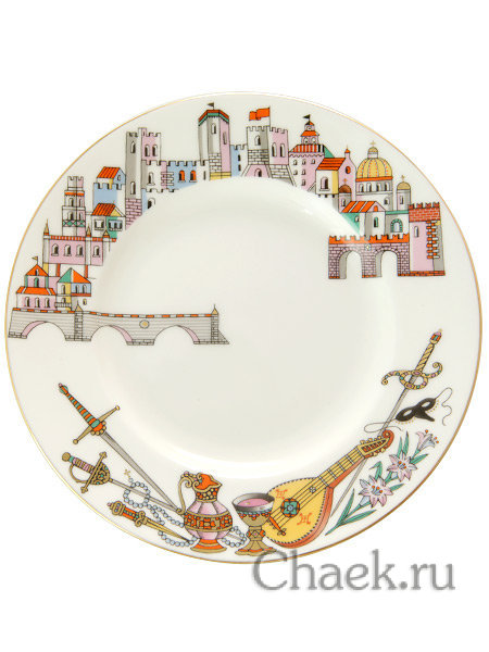 Комплект кофейный форма Майская рисунок Ромео и Джульетта Императорский фарфоровый завод