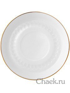 Кофейная пара форма Вертикаль рисунок Золотая отводка Императорский фарфоровый завод