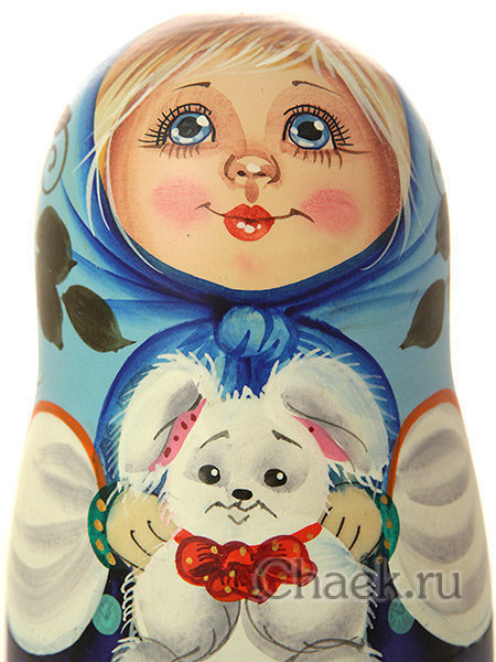 Матрешка "Машенька с зайчиком", арт. 5996