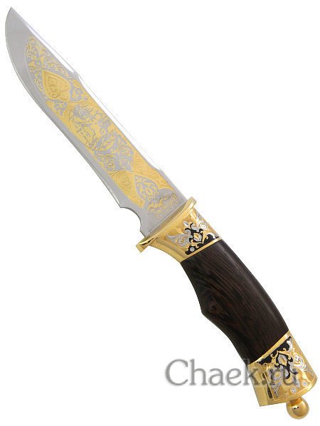 Сувенирный нож "Златоуст (Охота)", Златоуст