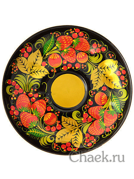 Чайный сервиз "Хохлома классическая" на 6 персон Хохлома