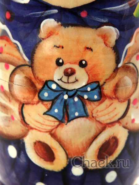 Матрешка "Машенька с мишкой", арт. 5991