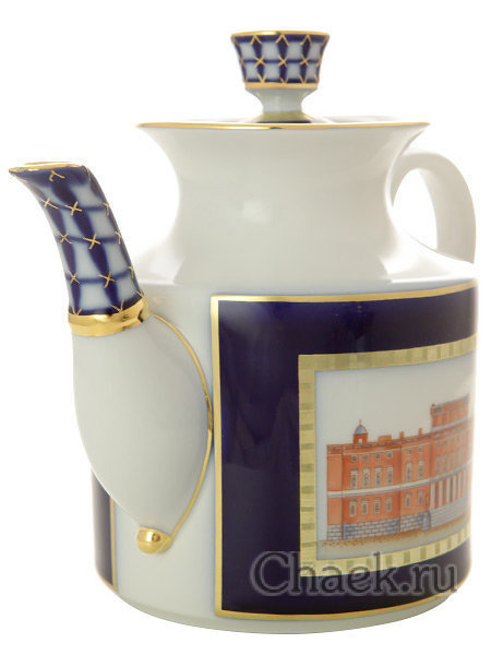 Чайник заварочный форма Банкетная рисунок Классика Петербурга Императорский фарфоровый завод