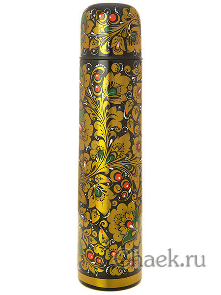 Чайный термос Хохлома в ассортименте