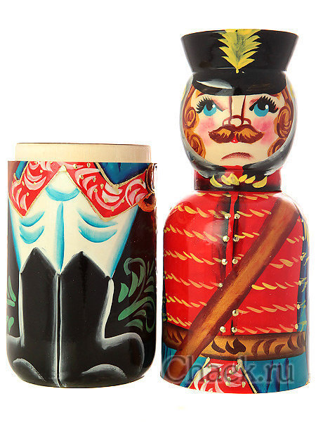 Штоф "Гусар. Синий кафтан" 0,5 л,  арт. 0061