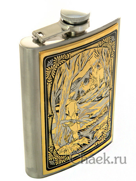 Фляжка "Охотник" Златоуст