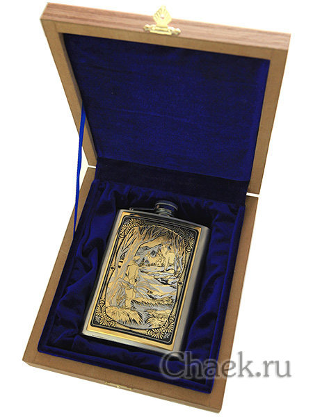 Фляжка "Охотник" Златоуст